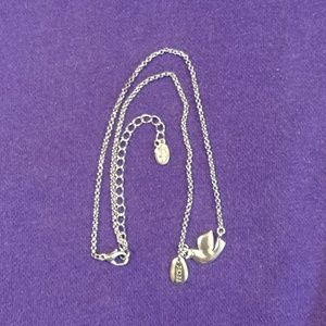 Cookie Lee silver tone necklace